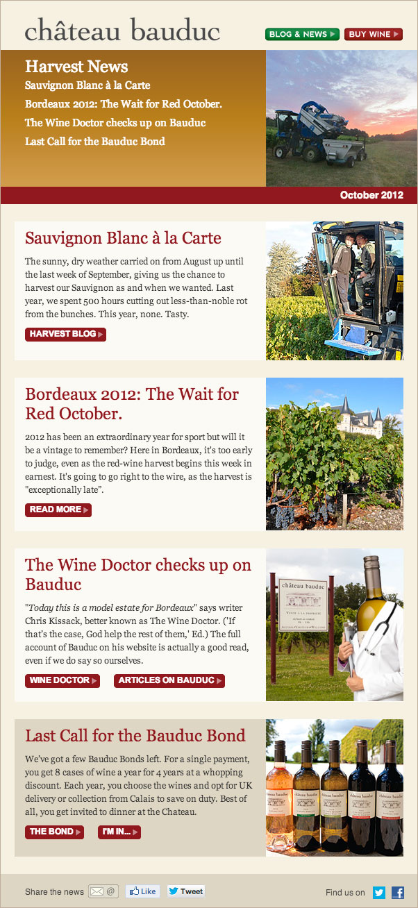 Harvest News