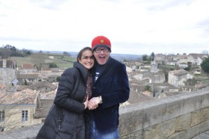 Overlooking St-Emilion near the Hostellerie de Plaisance