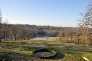 The view of Bauduc from the Chateau