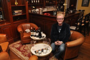 A quiet drink in the bar